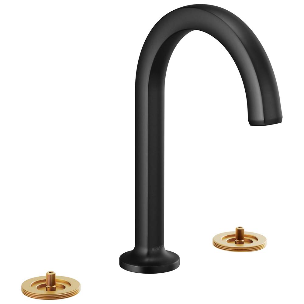 Kintsu® Widespread Lavatory Faucet with Arc Spout - Less Handles-shop