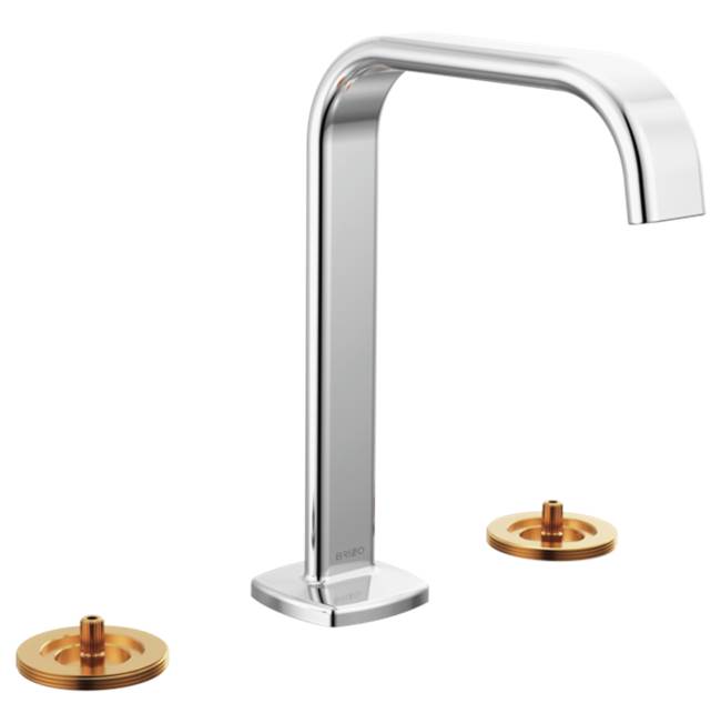 Allaria™ Widespread Lavatory Faucet with Square Spout - Less Handles-related