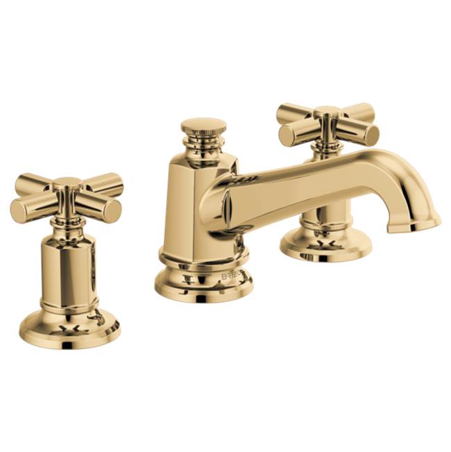 Invari® Widespread Lavatory Faucet With Angled Spout - Less Handles 1.2 GPM-related