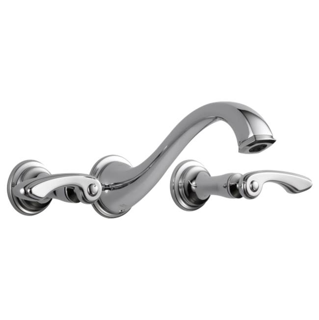 Charlotte® Two-Handle Wall-Mount Lavatory Faucet - Less Handles-related