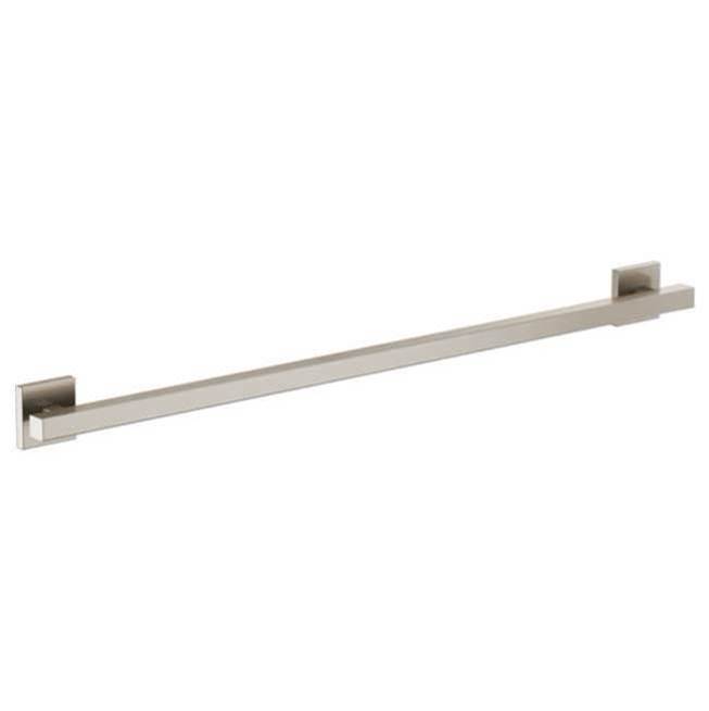 Contemporary Square Decorative Ada Grab Bar - 36''-related