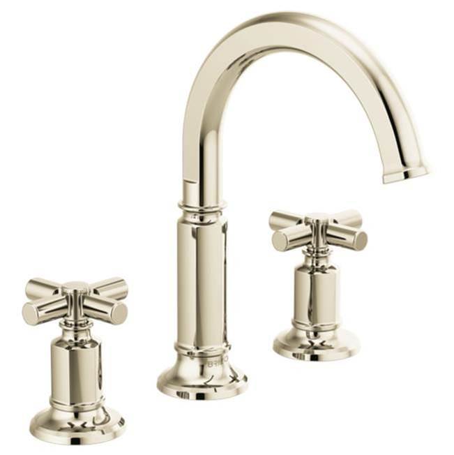 Invari® Widespread Lavatory Faucet with Arc Spout - Less Handles 1.2 GPM-related