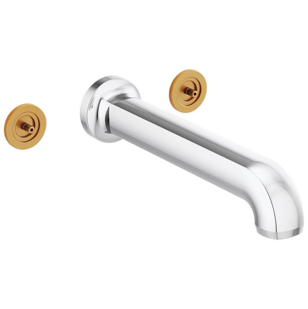 Two Handle Wall Mount Tub Filler-related