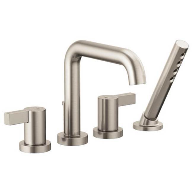 Litze® Roman Tub with Handshower - Less Handles-related