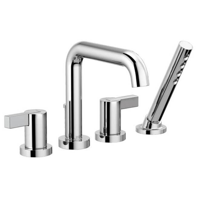 Litze® Roman Tub with Handshower - Less Handles-related