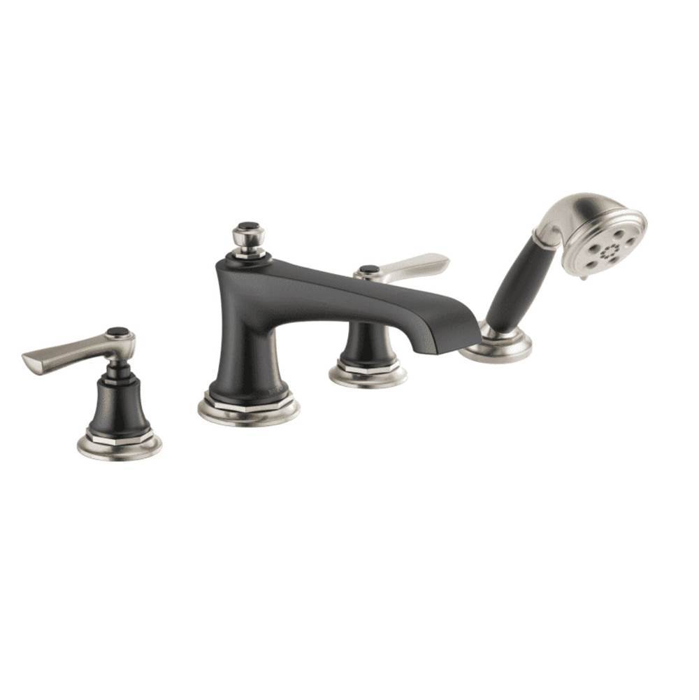 Rook® Roman Tub Faucet with Handshower - Less Handles-related