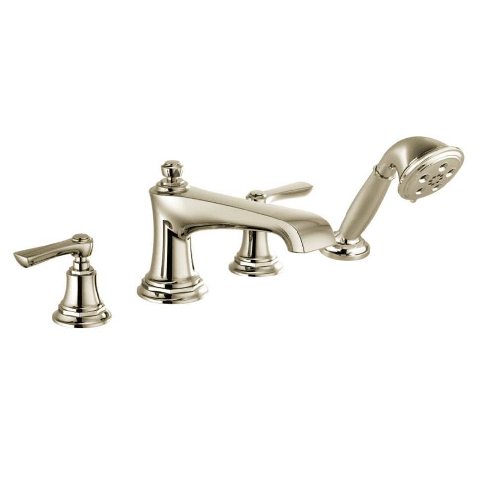 Rook® Roman Tub Faucet with Handshower - Less Handles-related