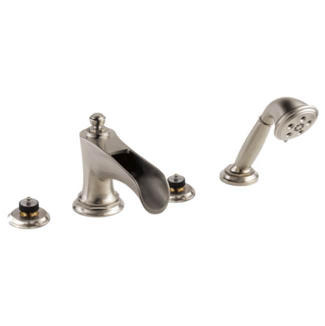 Rook® Roman Tub Trim with Hand Shower - Less Handles-related