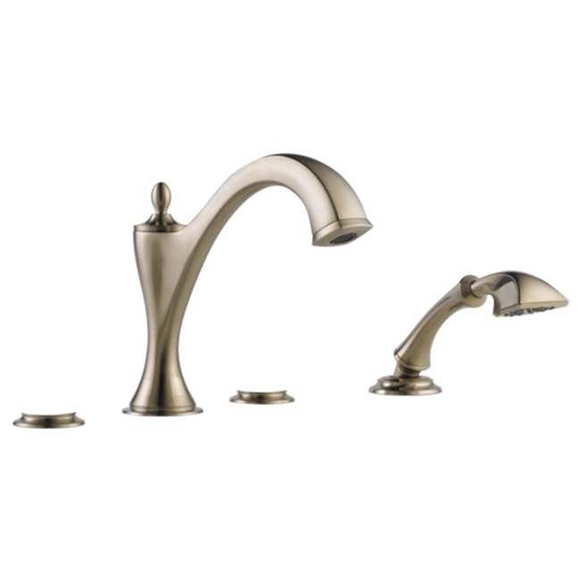 Charlotte® Roman Tub with Hand Shower Trim - Less Handles-related