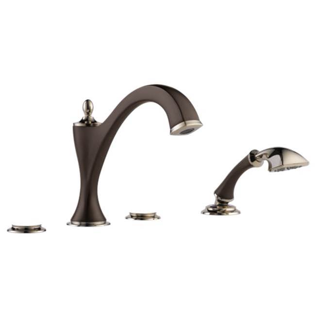 Charlotte® Roman Tub with Hand Shower Trim - Less Handles-related
