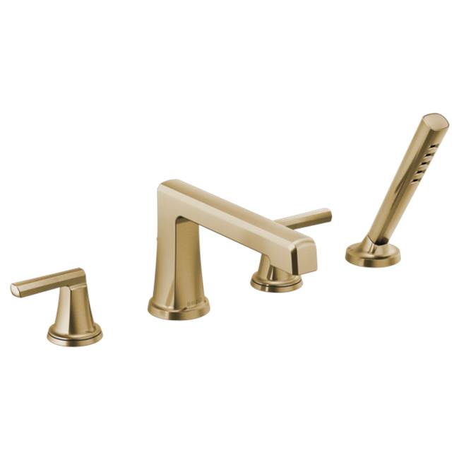 Levoir™ Roman Tub Faucet With Handshower - Less Handles-related