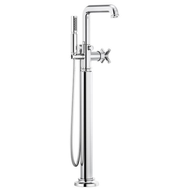 Invari® Single-Handle Floor Mount Tub Filler - Handle Not Included-related