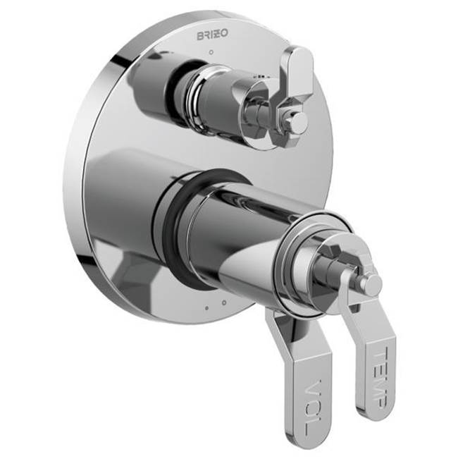 Litze® TempAssure® Thermostatic Valve with 3-Function Diverter Trim - Less Handle-shop