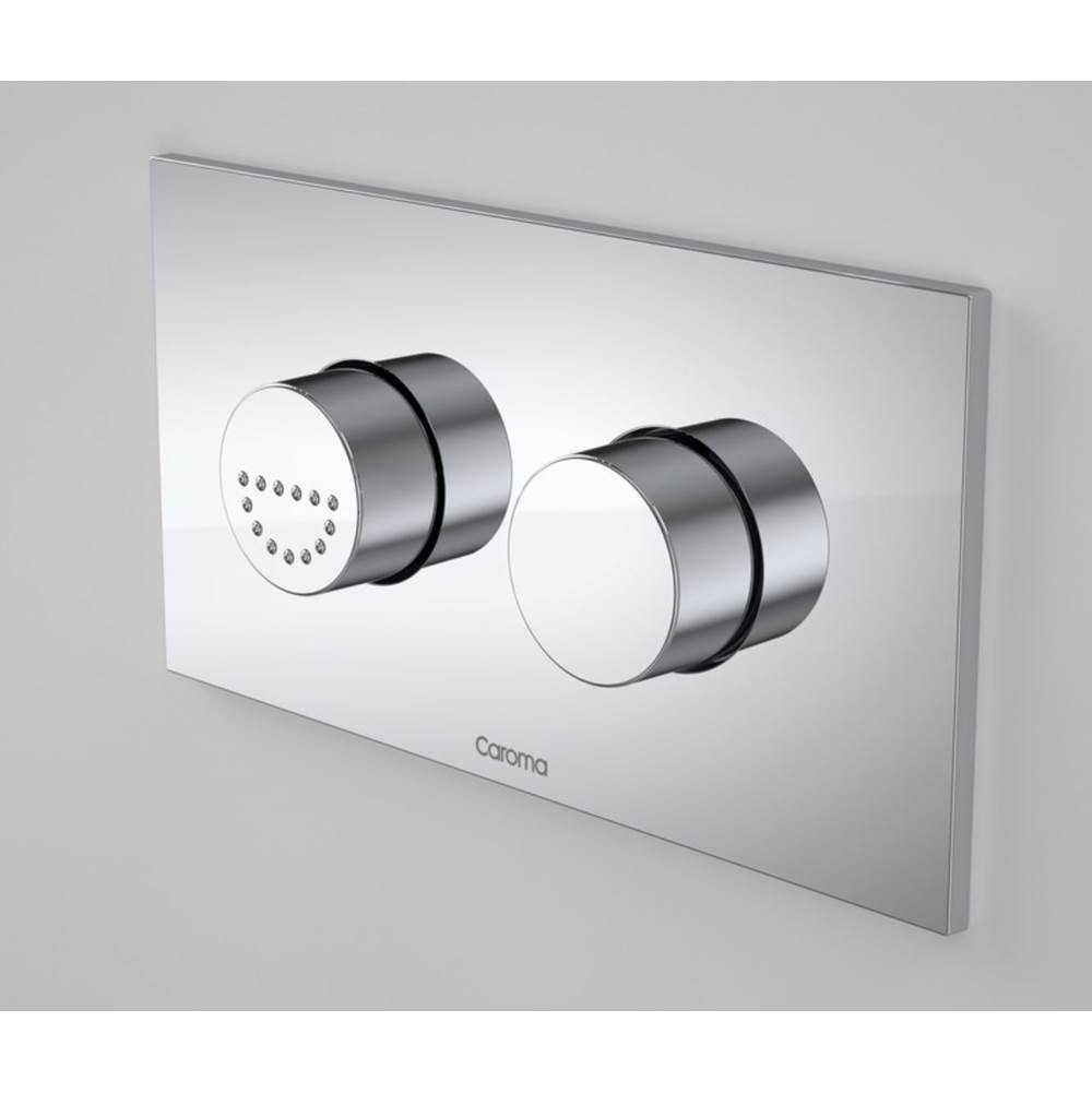 Button Kit Raised Chrome-shop