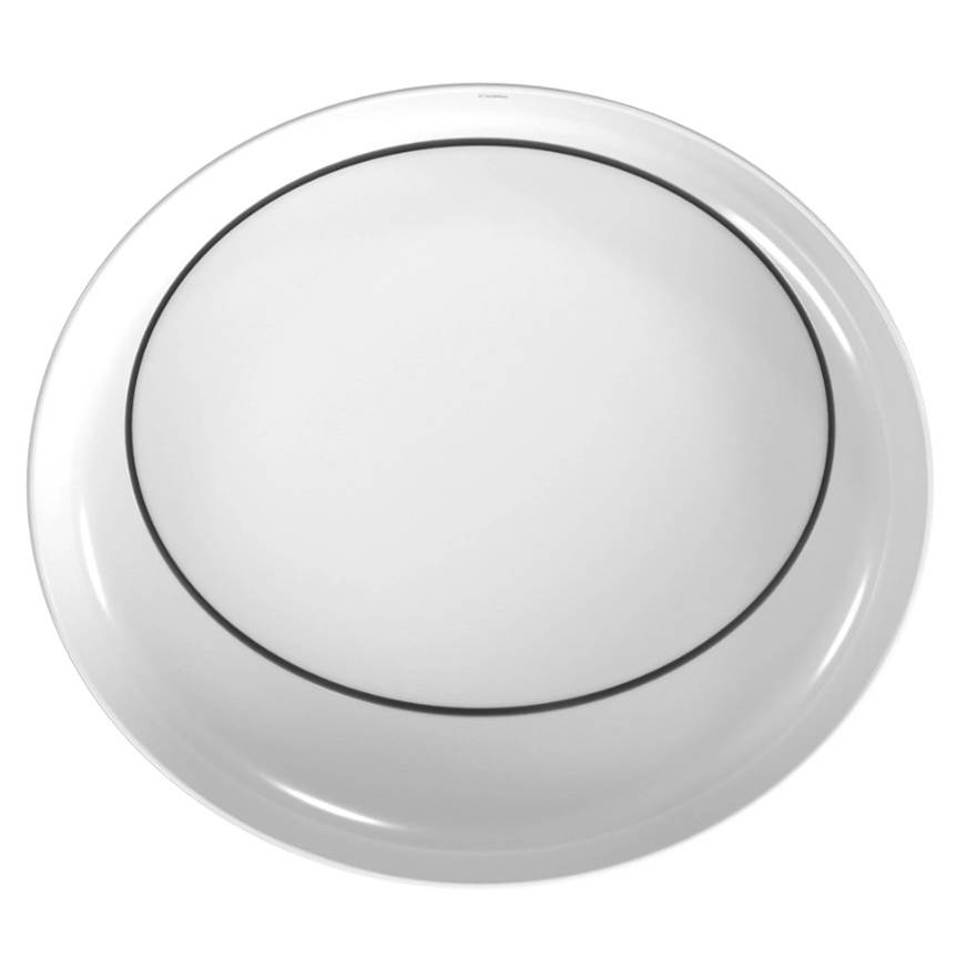 Caldera Vessel Sink, Gloss White-related