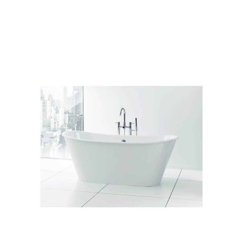 Iris Tub, Brushed Stainless Steel Skirt-related