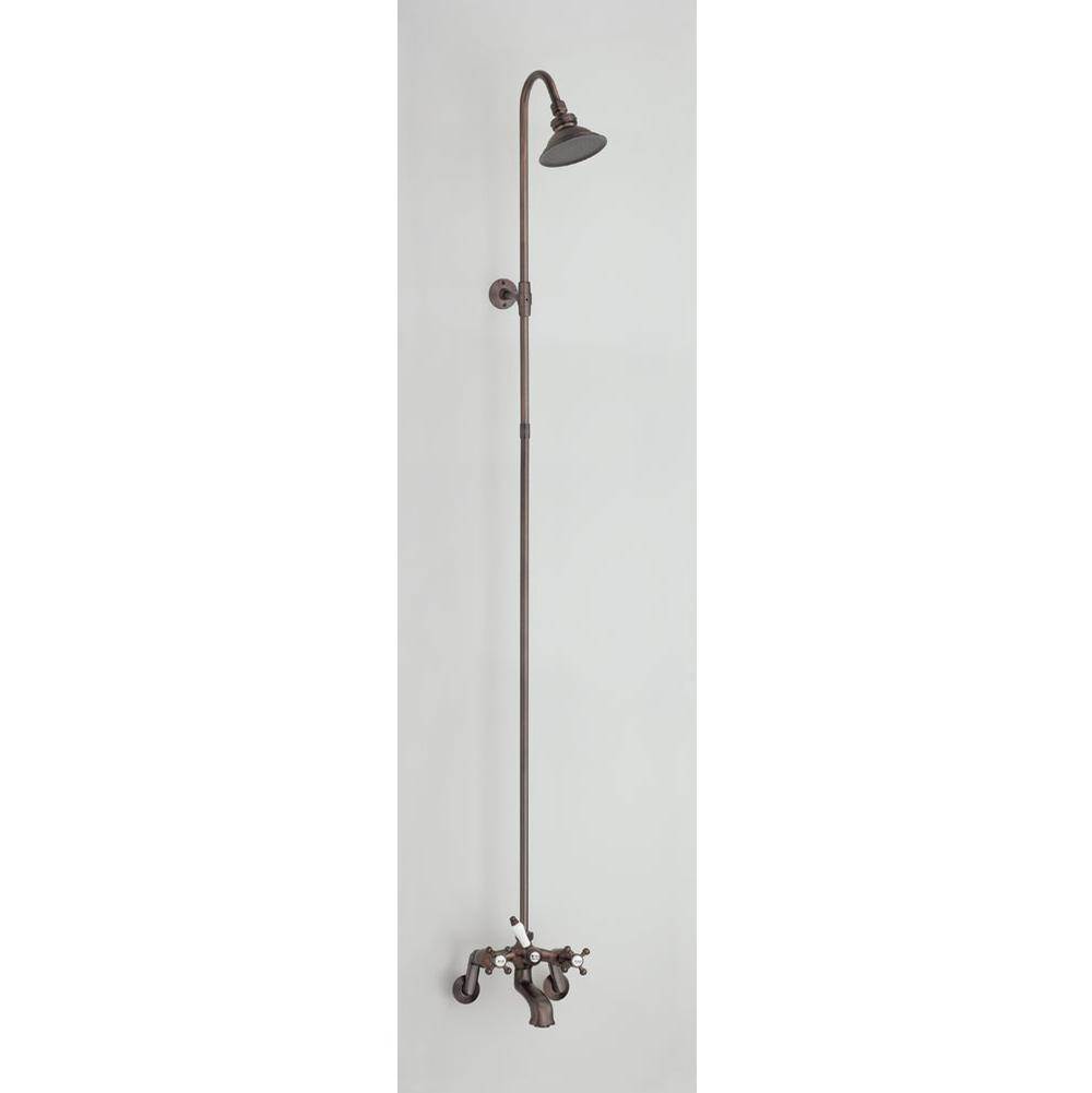 5100 SERIES Tub Filler with Overhead Shower - Cross Handles-related