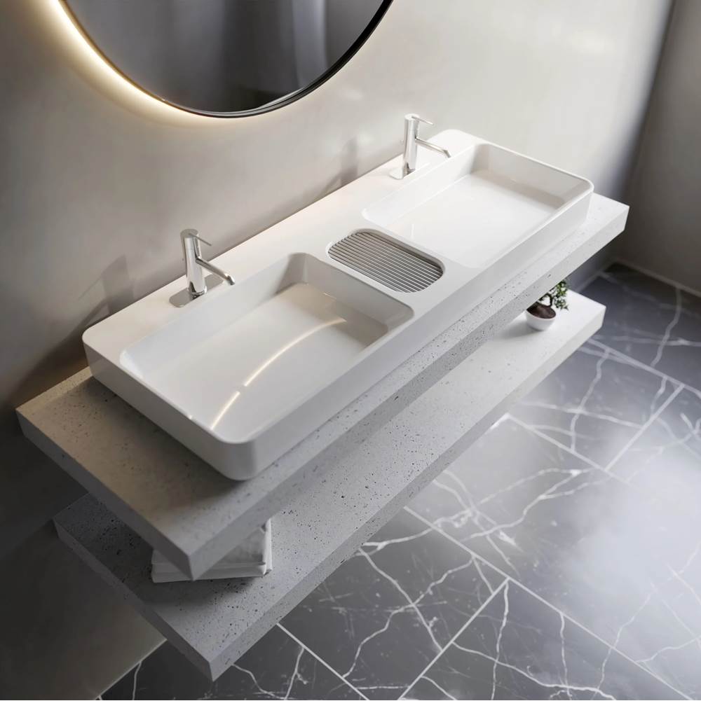 INFINITY DOUBLE Vessel Sink-related