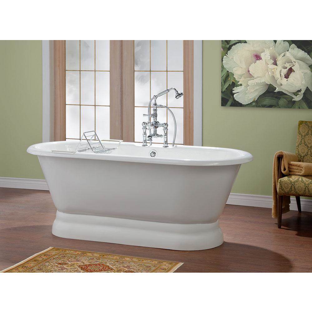Regal Tub W/ Ped, 70'', White, Flat-related
