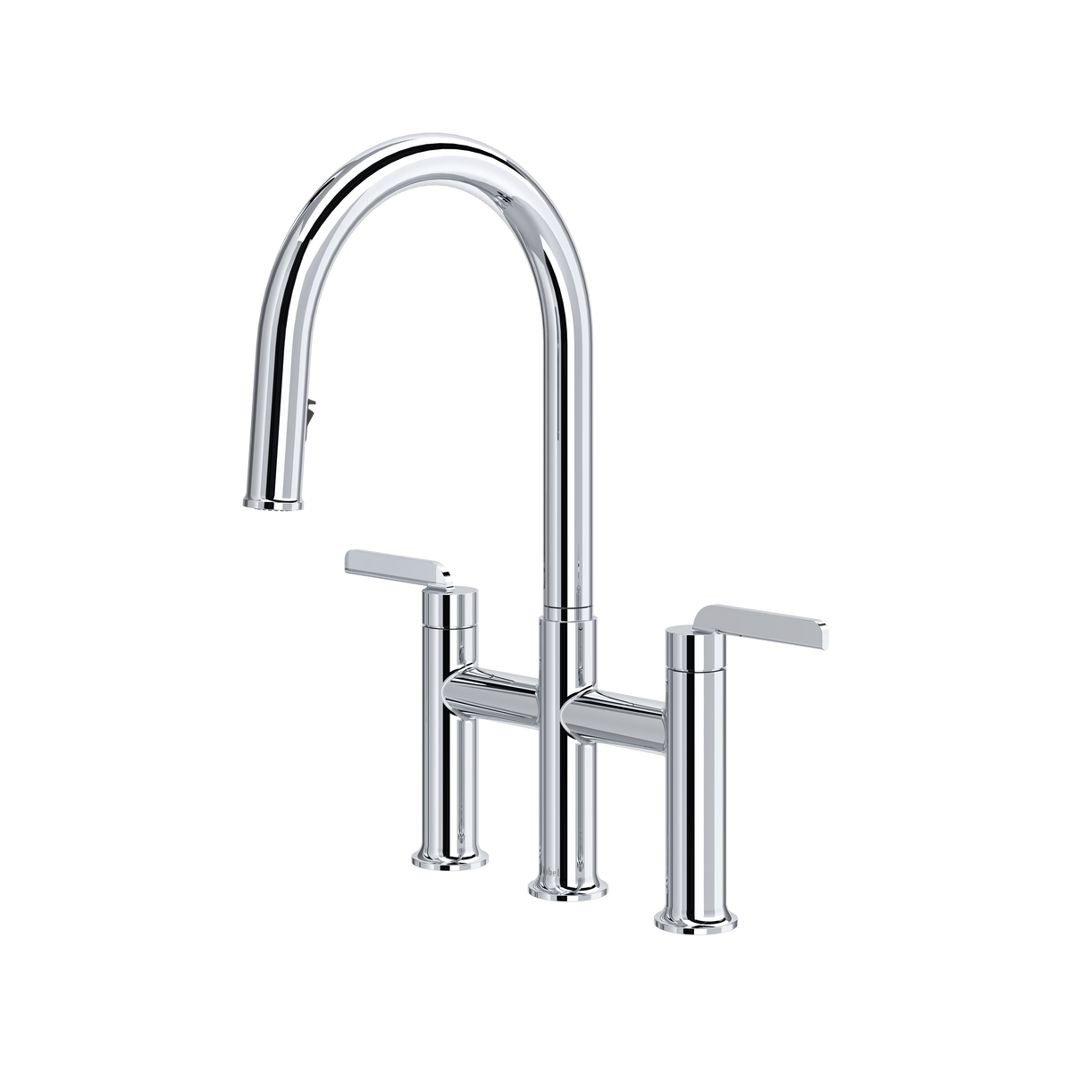 Authentica™ Bridge Pull-Down Kitchen Faucet With C-Spout-shop