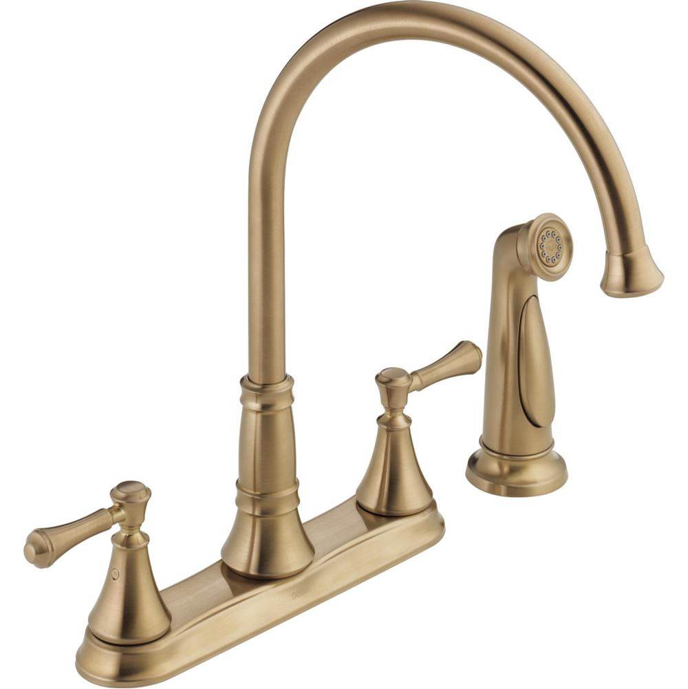 Cassidy? Two Handle Kitchen Faucet with Spray-related