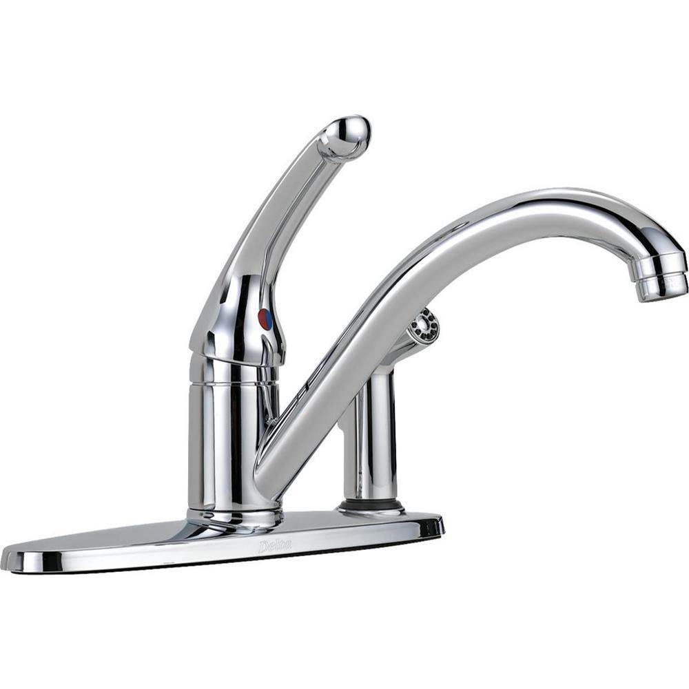 Single Handle Kitchen Faucet- W/Sprayer-related
