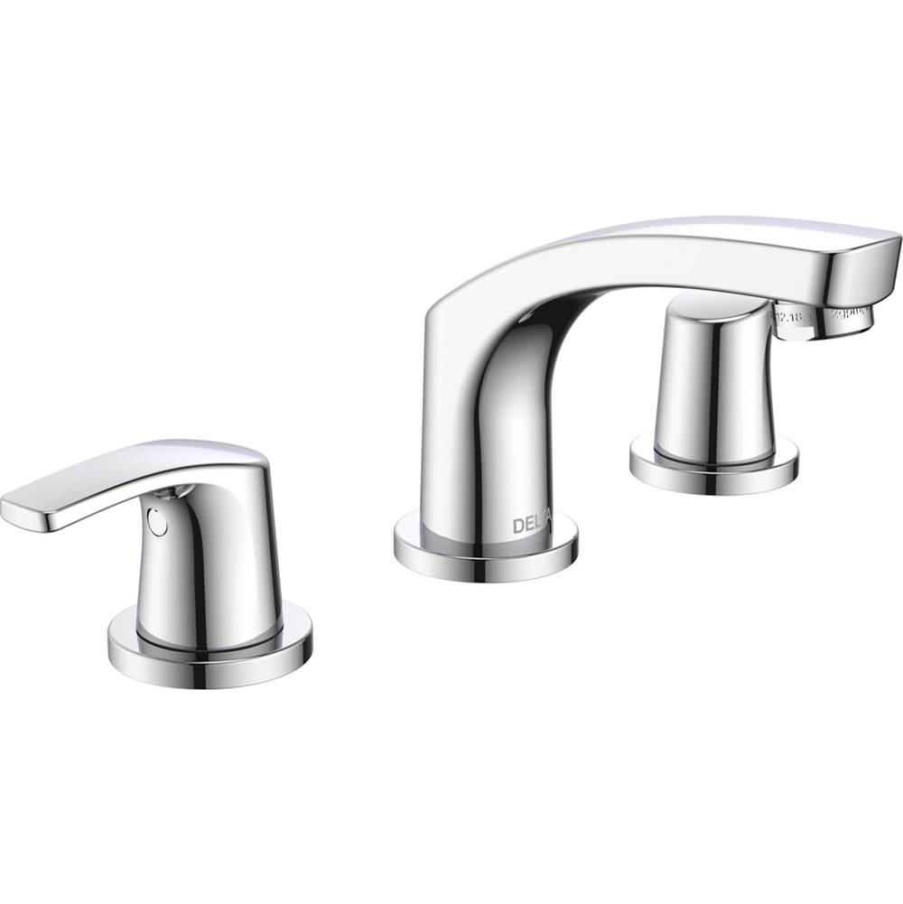 Two Handle Widespread Lavatory Faucet - Less Pop-Up-shop