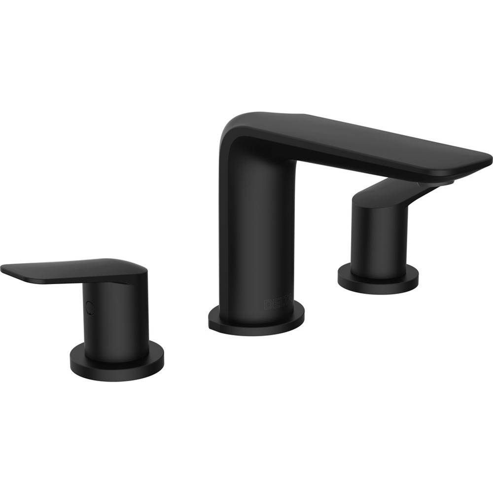 Widespread Faucet-Less Popup-Matteblack-shop