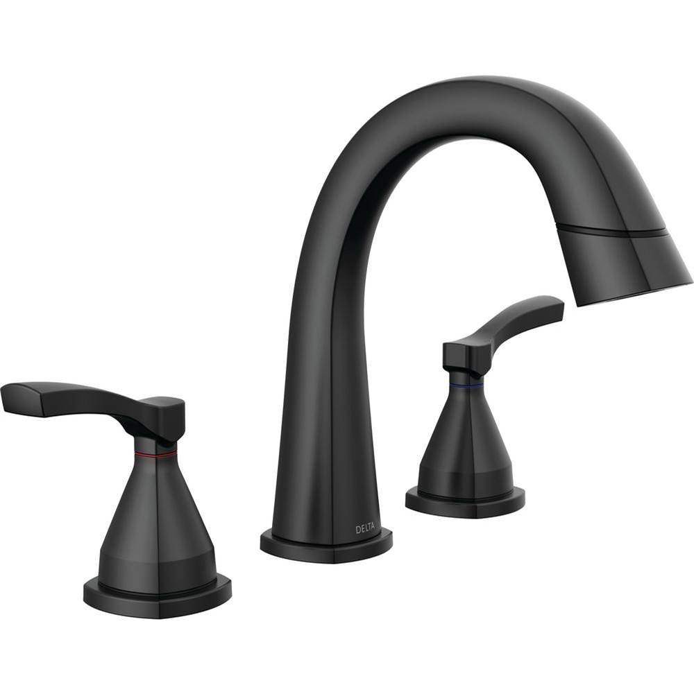 Stryke? Two Handle Widespread Pull Down Bathroom Faucet-related
