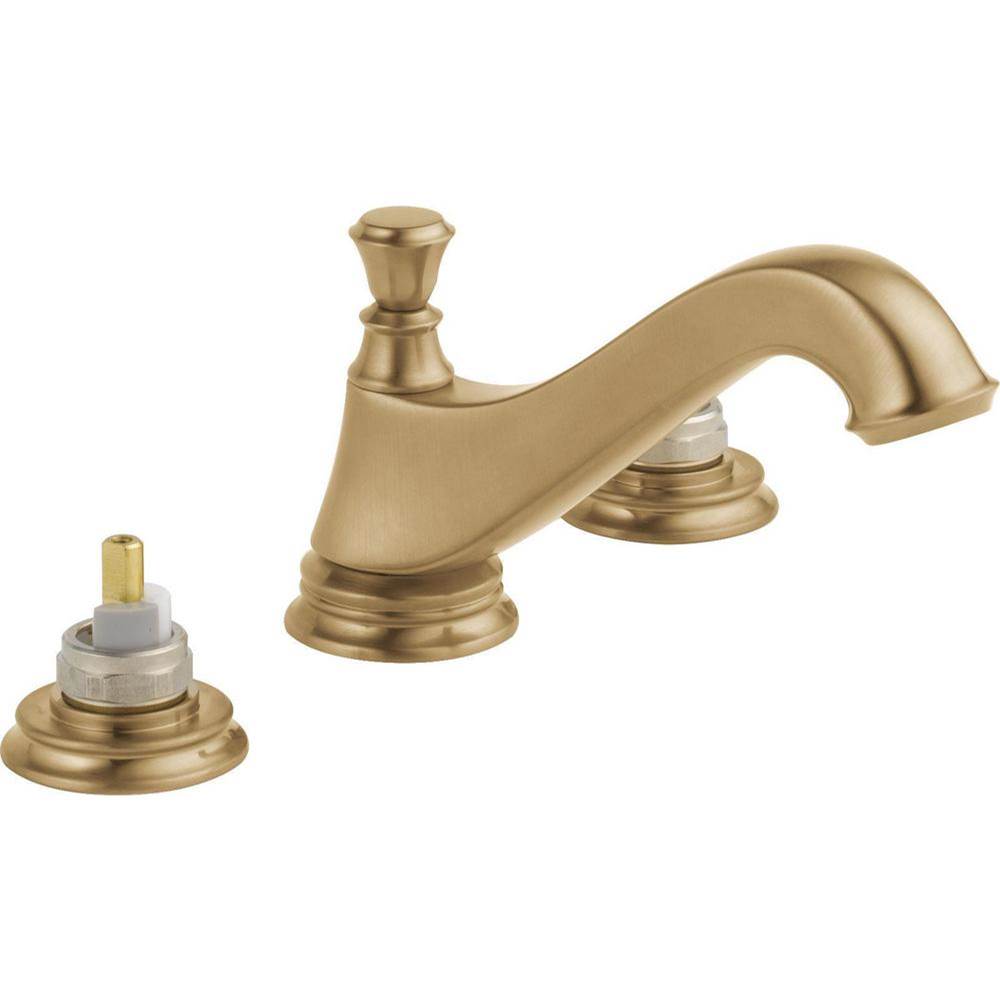 Cassidy? Two Handle Widespread Bathroom Faucet - Low Arc Spout - Less Handles-related