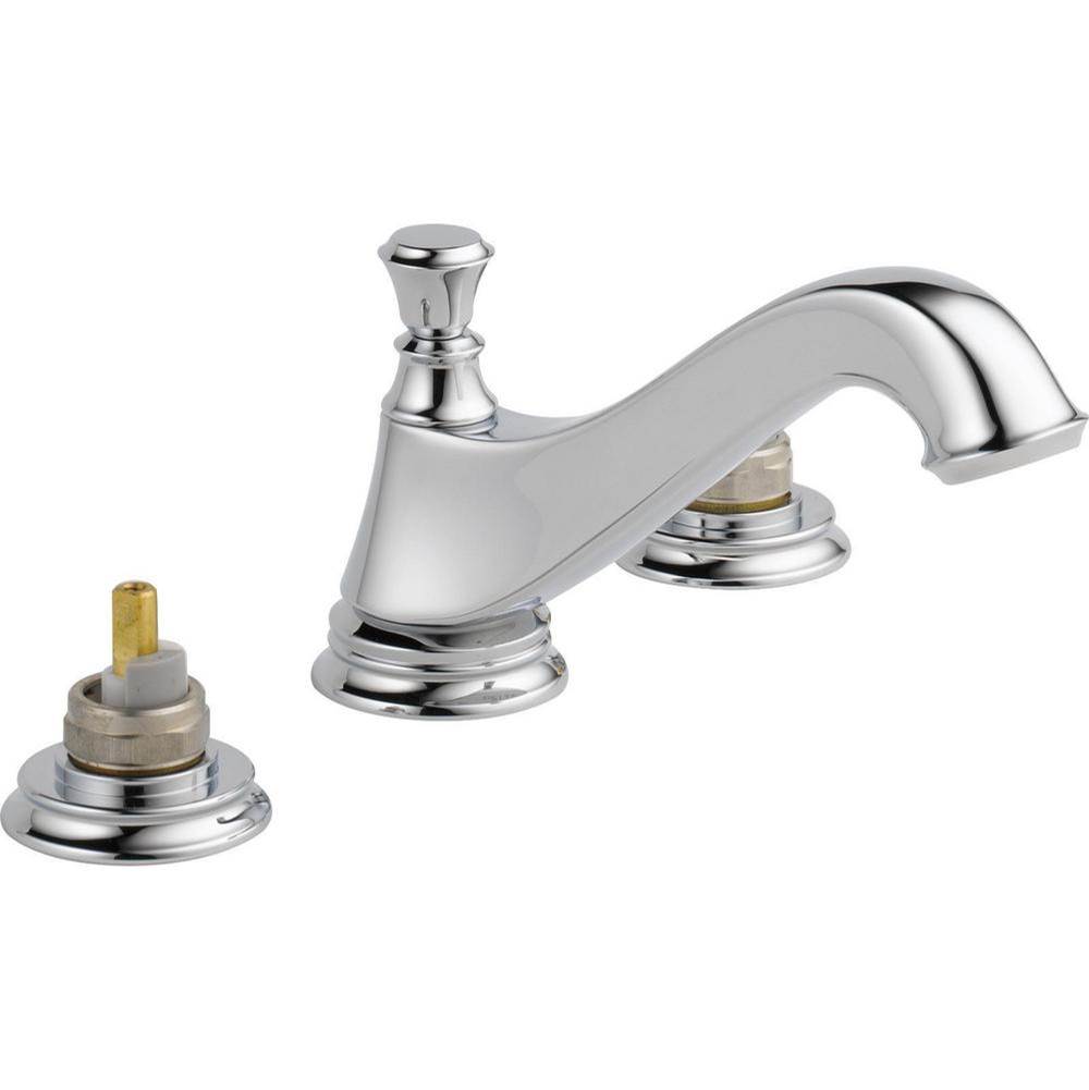 Cassidy? Two Handle Widespread Bathroom Faucet - Low Arc Spout - Less Handles-shop