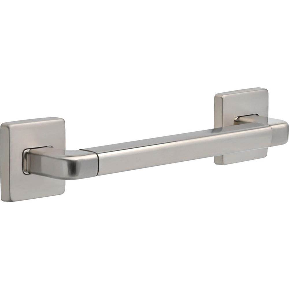 BathSafety 12'' Angular Modern Decorative ADA Grab Bar-shop