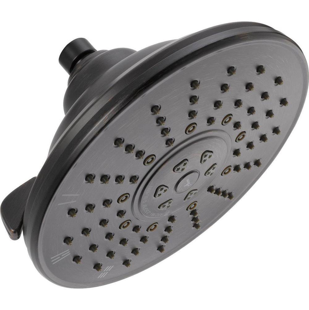 Universal Showering Components 3-Setting Raincan Shower Head-related