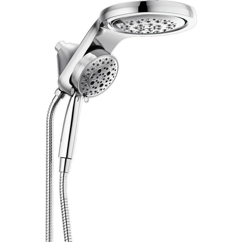 Universal Showering Components HydroRain? H2OKinetic?5-Setting Two-in-One Shower -related