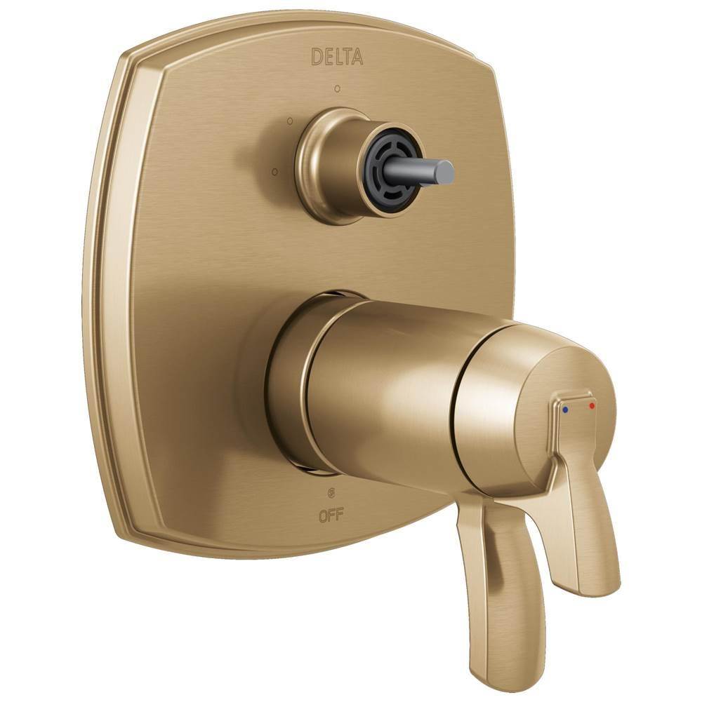 Stryke? 17 Thermostatic Integrated Diverter Trim with Three Function Diverter Les-related