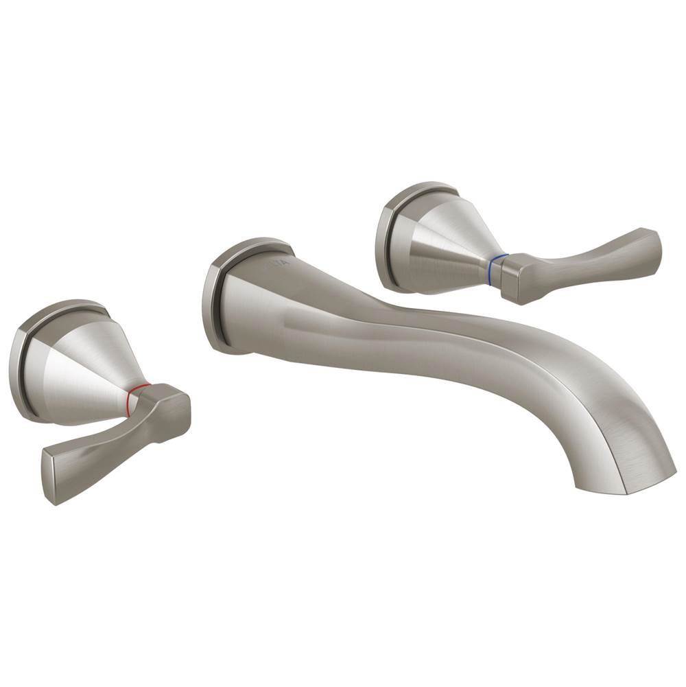 Stryke? Two Handle Wall Mount Bathroom Faucet Trim Without Pop-Up Drain-related