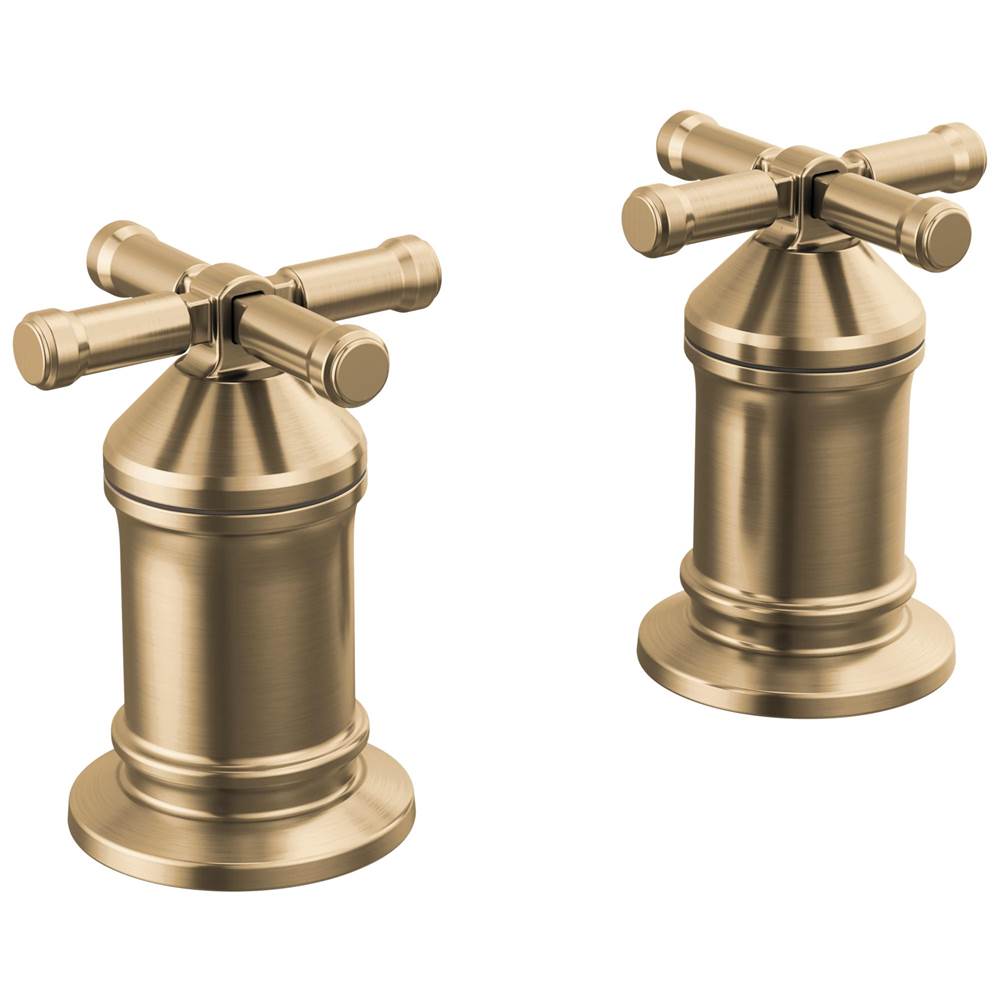 Broderick? 2 Handle Roman Tub handle Kit-Cross-related