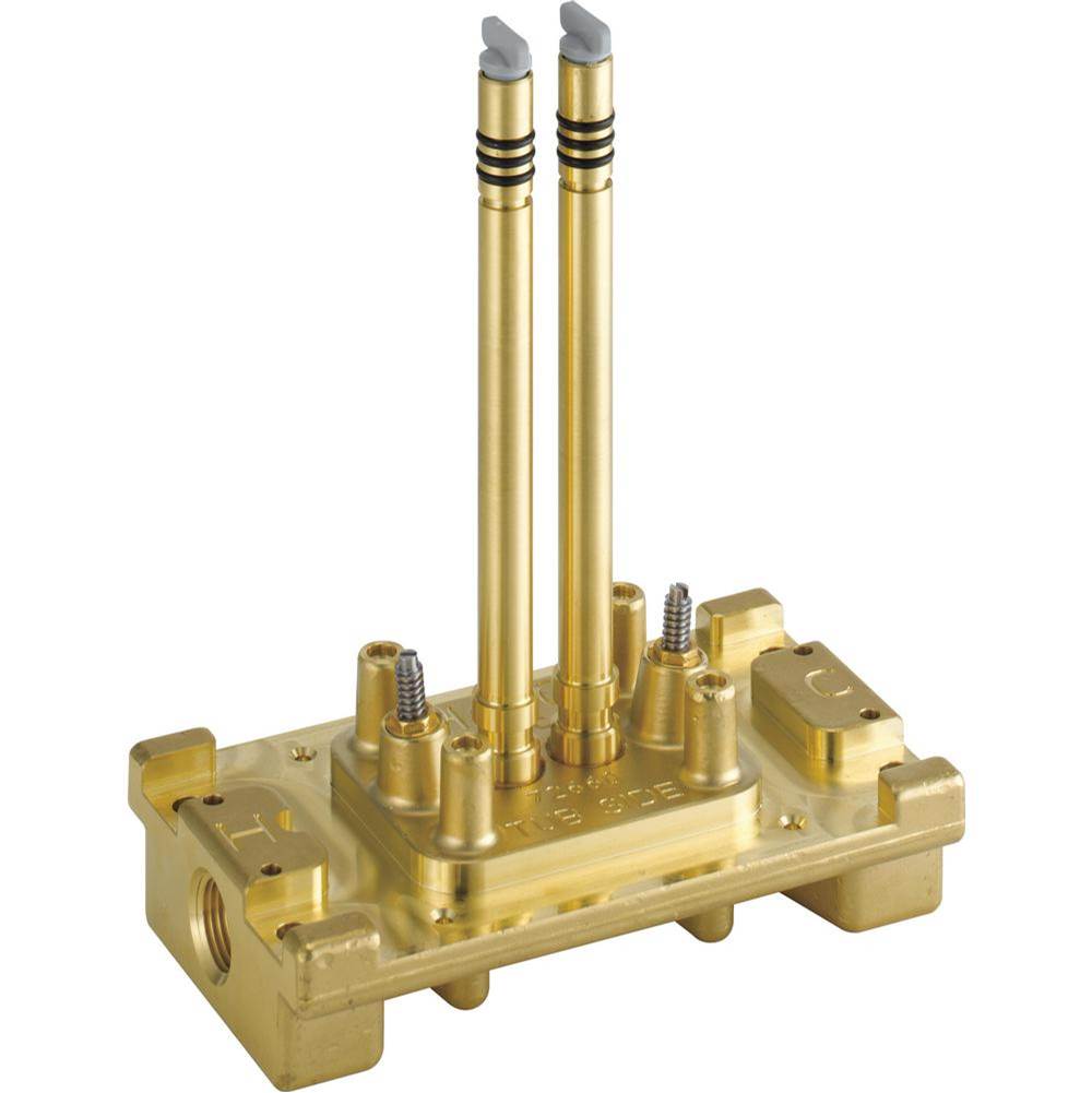 Trinsic? Floor Mount Tub Filler - Rough with Stops-related