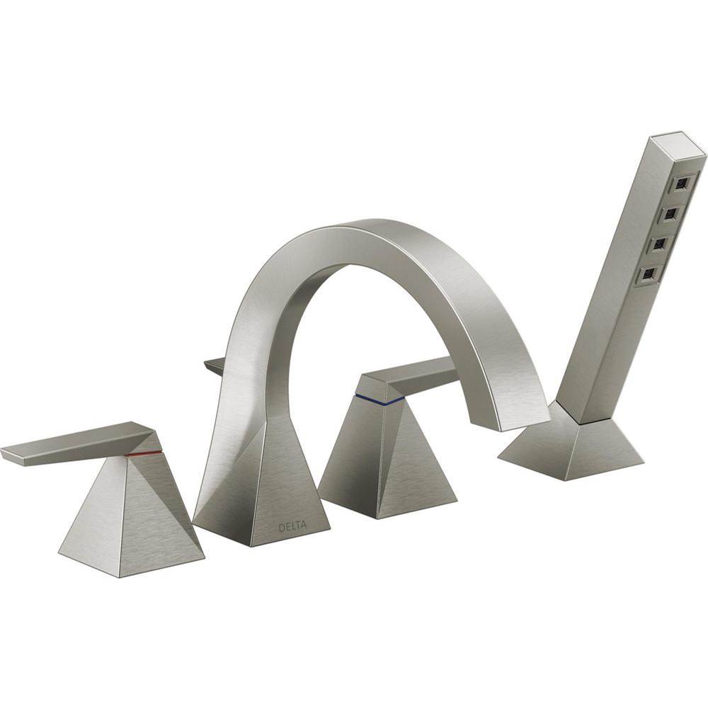 Trillian? Two-Handle Roman Tub Trim with Hand Shower-related