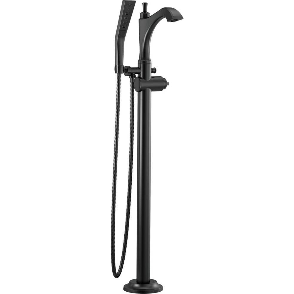 Dorval? Single Handle Floor Mount Tub Filler Trim - Less Handle-related