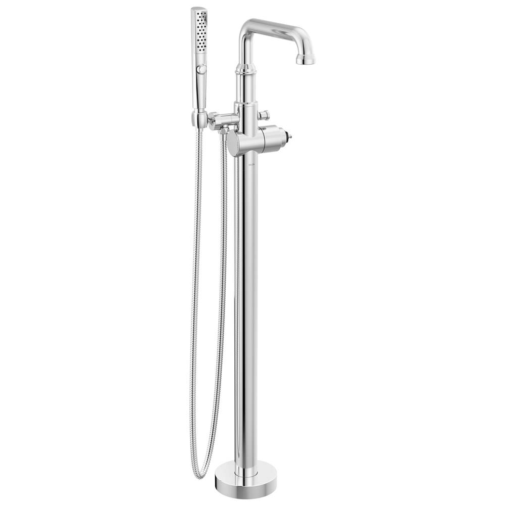 Broderick? Floor Mount Tub Filler Trim- Less Handle-related
