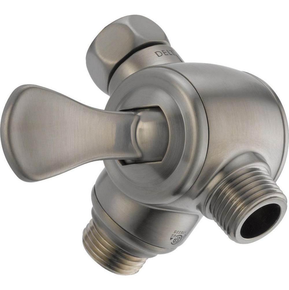 Universal Showering Components 3-Way Shower Arm Diverter for Hand Shower-related