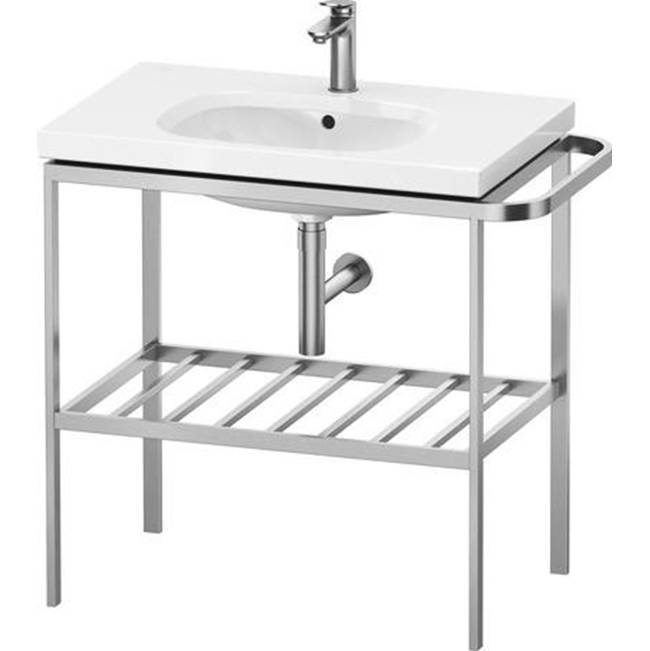 Aurena 30 7/8'' x 31 5/8'' Console in Brushed Stainless Steel-related