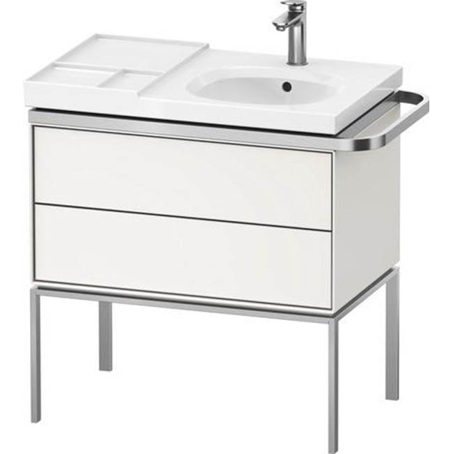 Aurena 30 7/8'' Wall Mount Two Drawer Single Vanity Cabinet in Satin Matte White,-related