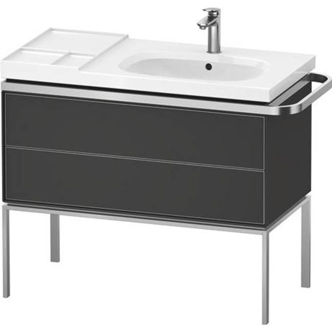 Aurena 38 3/4'' Wall Mount Two Drawer Single Vanity Cabinet in Satin Matte Graphi-related