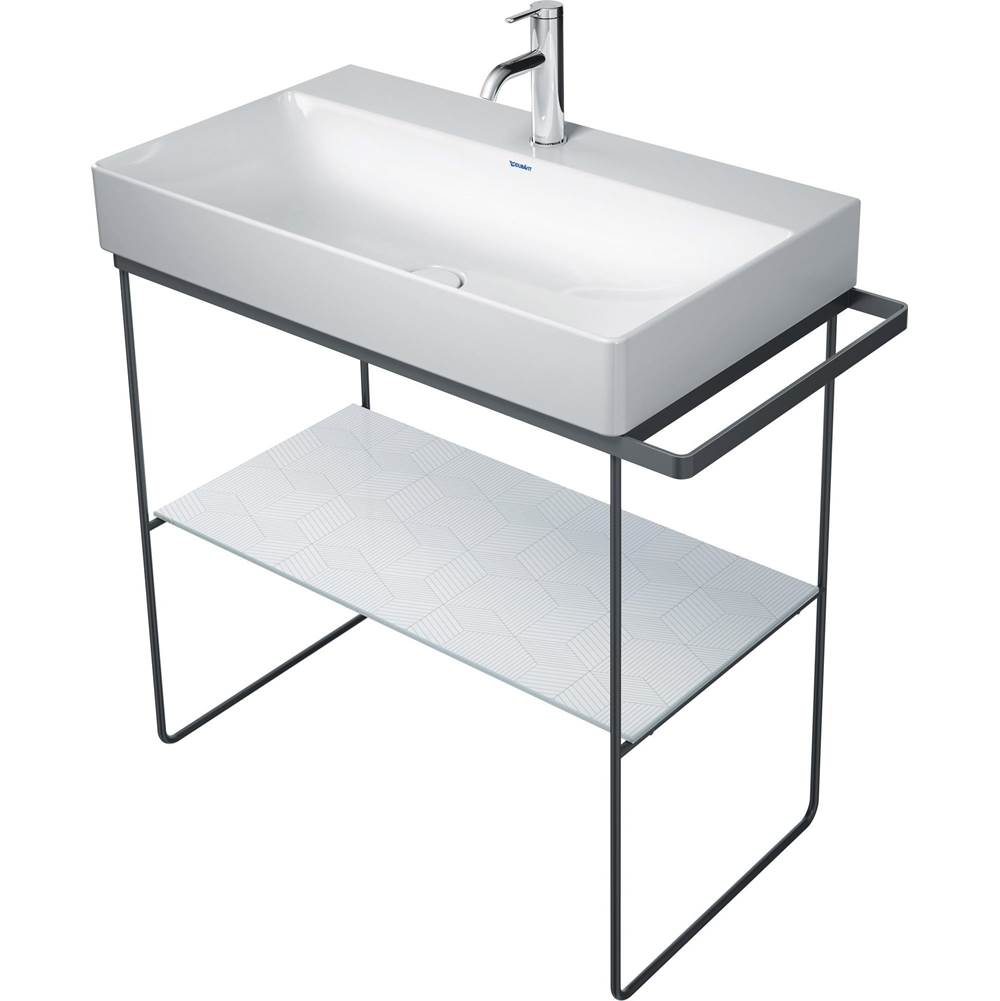 DuraSquare 34'' x 17 3/4'' Console in Chrome-shop