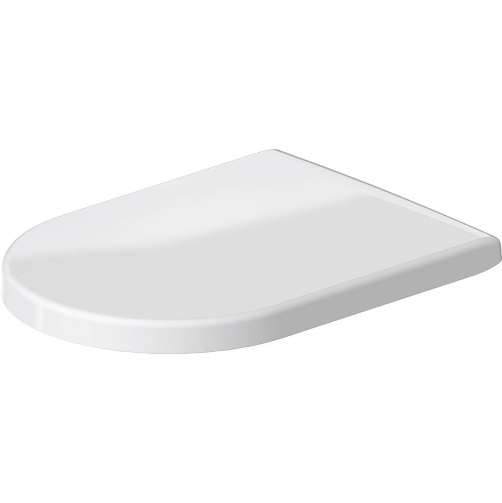 Elongated Slow Close Toilet Seat in White-shop