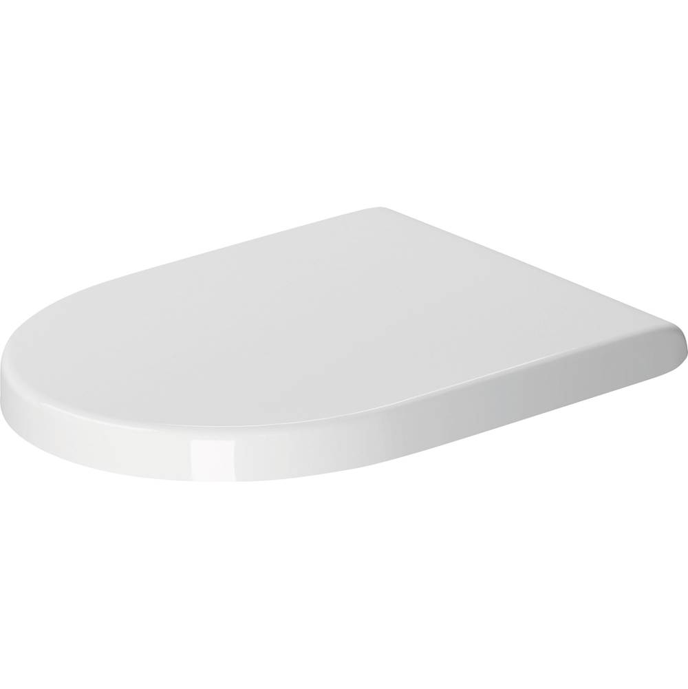 Starck 3 Elongated Slow Close Toilet Seat in White-related
