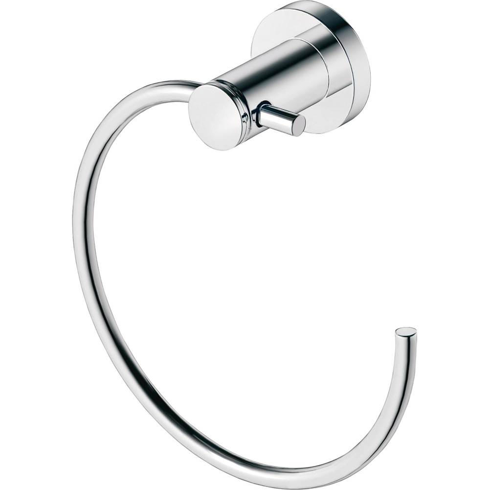 D-Code Towel Ring in Chrome-related