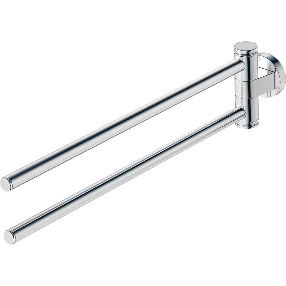 D-Code 17 5/8'' Double Towel Bar in Chrome-related